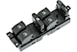 1J4959857D Front, Driver Side APA/URO Parts OE Replacement Window Switch Black