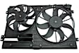 1K0121205AJK OE Replacement Radiator Fan, Dual fan