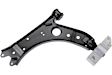 2013 Audi A3 Quattro - Front, Driver Side, Lower Control Arm,  Only for cars With stamped steel control arms, With Bushings, AWD, Without ball joint(s), APA/URO Parts OE Replacement