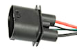 1K0959455FR OE Replacement Auxiliary fan Driver Side, Single fan