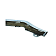 2128852874 Front, Passenger Side, Lower Bumper Trim, Chrome, OE Replacement Series