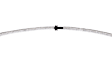 25117515455 Shift Cable - Direct Fit, Sold Individually