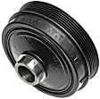 2720300803 Series Crankshaft Pulley - Black, Aluminum, Direct Fit, Sold Individually