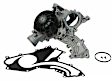 2782001201 Water Pump, OE Replacement Series