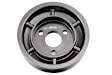 32427537862PRM APA/URO Parts OE Replacement Power Steering Pump Pulley - Black, Aluminum, Serpentine, Direct Fit, Sold Individually