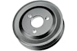 32427553955PRM Series Power Steering Pump Pulley - Black, Aluminum, Direct Fit, Sold Individually
