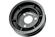 32427553955PRM Series Power Steering Pump Pulley - Black, Aluminum, Direct Fit, Sold Individually