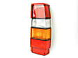 3518911 Passenger Side Halogen Tail Light, With bulb(s), Amber, Clear & Red Lens, OE Replacement Series