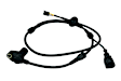 4B0927803E Front, Driver or Passenger Side ABS Speed Sensor Sold Individually