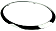 51137300631 Driver Side, Outer Headlight Bezel