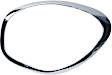 51139813823 Driver Side Headlight Bezel, Chrome