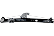 51357125060PRM Rear, Passenger Side OE Replacement Series Power Window Regulator, Without Motor