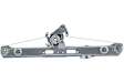 51358212100PRM Rear, Passenger Side OE Replacement Series Power Window Regulator, Without Motor