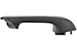 51418398733 Front, Driver Side Black Interior Door Handle, With Door Lock Hole