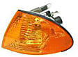 2001 BMW 325i - Front, Driver Side Turn Signal Light, Without bulb(s), Mfrbodycodename : E46, APA/URO Parts OE Replacement