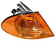 63136902766 Front, Passenger Side Turn Signal Light, Without bulb(s), APA/URO Parts OE Replacement