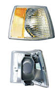 6817774 Front, Passenger Side Turn Signal Light, Without bulb(s), APA/URO Parts OE Replacement