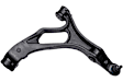 7L0407151H Front, Driver Side, Lower Control Arm, With ball joint(s), APA/URO Parts OE Replacement