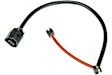 2012 Audi Q7 - Front, Driver or Passenger Side Brake Pad Sensor, With 350 x 34 mm. Rotors