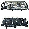 8693554 Passenger Side Halogen Headlight, With bulb(s), OE Replacement, Sedan, OE Replacement Series