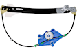 2002 Audi A4 - Rear, Passenger Side Power Window Regulator, Without Motor, URO Premium Parts