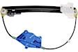 2002 Audi A4 - Rear, Passenger Side Power Window Regulator, Without Motor, URO Premium Parts