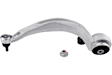 8K0407693AF Front, Driver Side, Lower, Rearward Control Arm, With ball joint(s), Aluminum, APA/URO Parts Control Arm