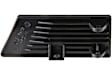9115312510070B Front, Driver Side Black Interior Door Handle, Without Door Lock Hole, APA/URO Parts Interior Door Handle
