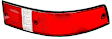 91163195200 Passenger Side Tail Light Lens, APA/URO Parts OE Replacement