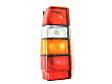 9127609 Driver Side Halogen Tail Light, With bulb(s), Amber, Clear & Red Lens, APA/URO Parts OE Replacement
