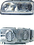 9159412 Driver Side Halogen Headlight, With bulb(s), OE Replacement, OE Replacement Series