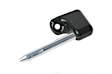 96473131940PRM APA/URO Parts Sun Visor Clip Sun Visor Clip - Black and Chrome, Direct Fit, Sold Individually