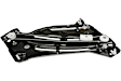 2003 Porsche 911 - Convertible Rear, Driver Side Manual Window Regulator, Without Motor, OE Replacement Series
