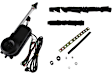 1982 Volkswagen Jetta - Power Antenna, Black, APA/URO Parts OE Replacement