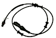 C2C34640 Front, Driver or Passenger Side OE Replacement Series ABS Speed Sensor Sold Individually