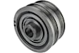 LR002446 Series Crankshaft Pulley - Black, Steel, Direct Fit, Sold Individually