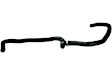 2009 Land Rover Range Rover Sport - Auxiliary Water Pump Hose - Direct Fit