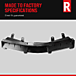 2002 Pontiac Grand Am SE - Front Bumper Reinforcement, Plastic