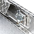 EC10351 Universal Slim-Line Crossover Truck Tool Box, Bright Aluminum, 63.8 in. Length x 12.75 in. Width  x 10.3 in. Height, 3.4 cu. ft. Capacity, Sold Individually
