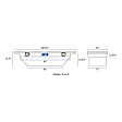 EC10761 Truck Tool Box Low Profile Series