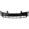 Front Primed Bumper Cover, Without Headlight Washer Holes, New Body Style