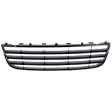 Front, Center Bumper Grille, Textured Black