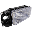 Passenger Side Halogen Headlight, With bulb(s), OE Replacement