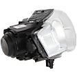 Passenger Side Headlight, with Bulb, Halogen, Clear Lens, CAPA Certified