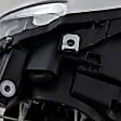 2006-2009 Volkswagen GTI - Driver Side Halogen Headlight, with Bulb, Clear Lens