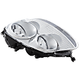 2006-2009 Volkswagen GTI - Driver Side Halogen Headlight, with Bulb, Clear Lens