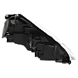 2006-2009 Volkswagen GTI - Driver Side Halogen Headlight, with Bulb, Clear Lens