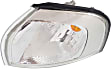 Driver Side Halogen Corner Light, With bulb(s)