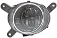 Front, Driver Side Halogen Fog Light, With bulb(s)