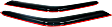 192006 Front Window Visor, Smoke